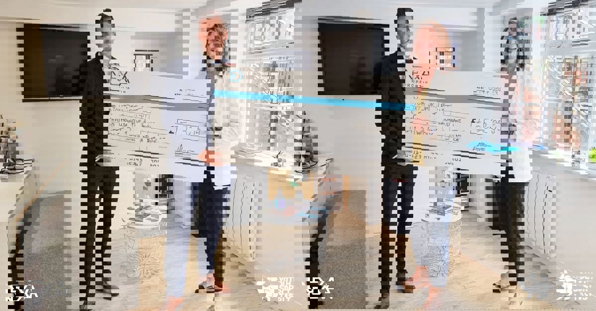 Nexa cheque presentation image